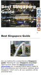 Mobile Screenshot of best-singapore-guide.com